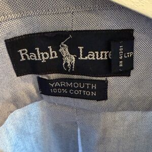 Ralph Lauren Classic Blue Cotton Shirt